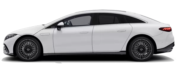 Mercedes EQS Kutup Beyazı