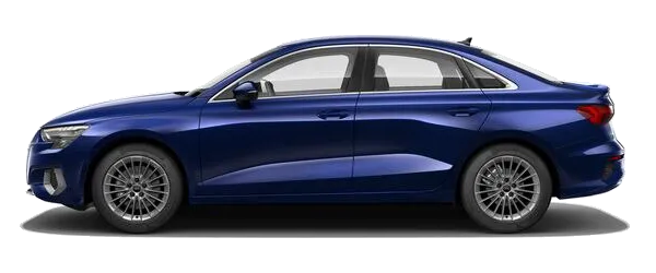 Audi A3 Sedan Metalik Navarra Mavi Fabrika Çıkış Rengi