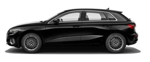 Audi A3 Sportback Metalik Mitos Siyahı Fabrika Çıkış Rengi