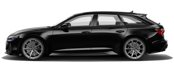 Audi RS6 Avant Metalik Mitos Siyahı Fabrika Çıkış Rengi