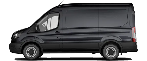 2024 Model Ford E-Transit Akik Siyah