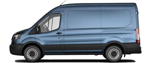 Ford E-Transit Krom Mavi Fabrika Çıkış Rengi
