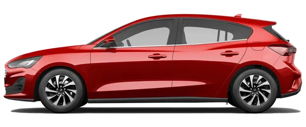 Ford Focus Hatchback Fantastik Kırmızı Metalik Fabrika Çıkış Rengi