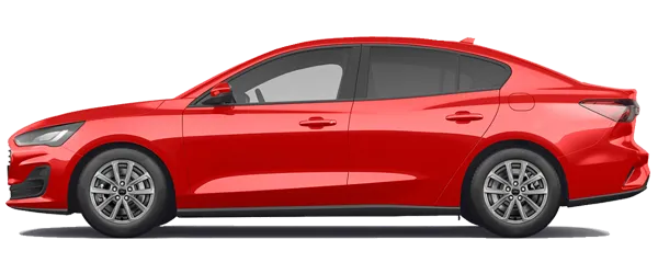 Ford Focus Sedan Spor Kırmızı Fabrika Çıkış Rengi