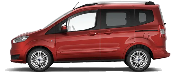 Ford Tourneo Courier Kırmızı Fabrika Çıkış Rengi