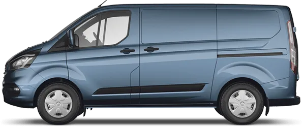 Ford Transit Custom Krom Mavi Fabrika Çıkış Rengi