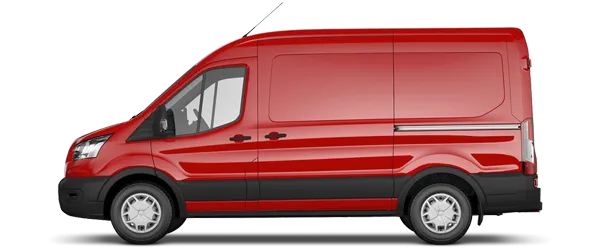 Ford Transit Van Kırmızı Fabrika Çıkış Rengi