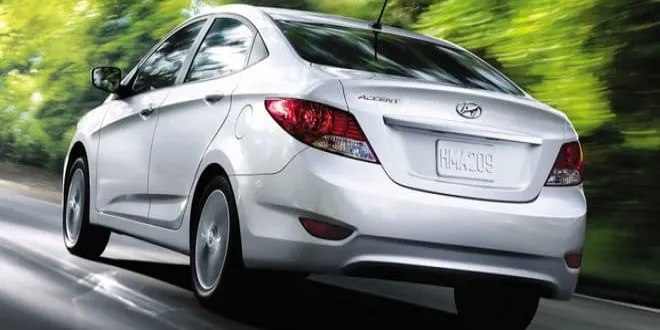 Hyundai Accent Blue 2014 Hyundai  Accent Blue - 13