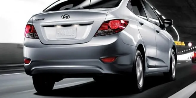 Hyundai Accent Blue 2014 Hyundai  Accent Blue - 9