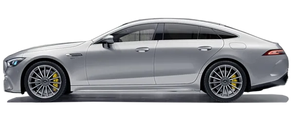 Mercedes AMG GT 4 Kapı Coupe İndiyum Gümüş Metalik Fabrika Çıkış Rengi