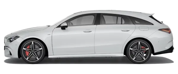 Mercedes CLA Shooting Brake Metalik Digital Beyaz Fabrika Çıkış Rengi