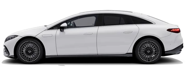 Mercedes EQS Kutup Beyazı