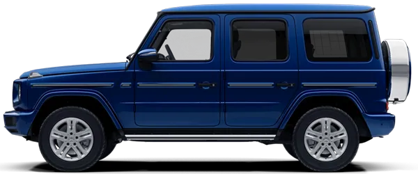 Mercedes G Serisi Parlak Mavi Metalik Fabrika Çıkış Rengi