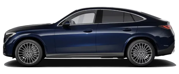 Mercedes GLC Coupe Metalik Deniz Mavisi Fabrika Çıkış Rengi