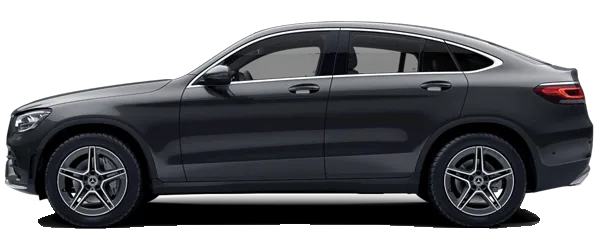 Mercedes GLC Coupe Metalik Grafit Gri Fabrika Çıkış Rengi