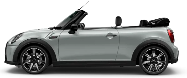 Mini Cooper Cabrio Beyaz Gümüş Metalik