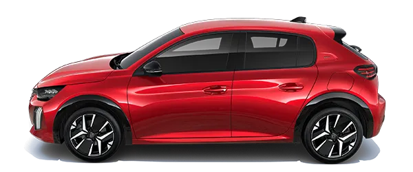 Peugeot 208 Elixir Kırmızı Fabrika Çıkış Rengi