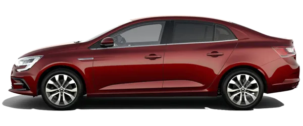 Renault Megane Sedan Yoğun Kırmızı Fabrika Çıkış Rengi