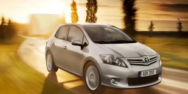 2010 Model Toyota Auris