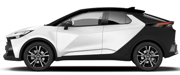 Toyota C-HR Çift Renk Galaksi Beyazı Fabrika Çıkış Rengi