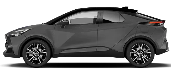 Toyota C-HR Metalik Gri (Siyah Tavan) Fabrika Çıkış Rengi