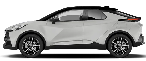 Toyota C-HR Parlak Gümüş Gri (Siyah Tavan) Fabrika Çıkış Rengi