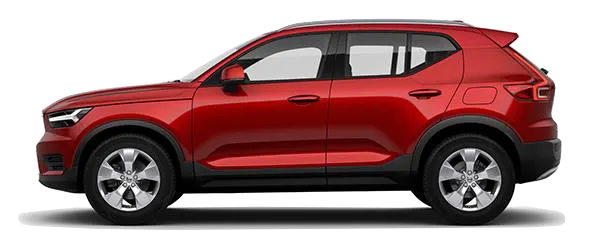 Volvo XC40 Fusion Kırmızı Fabrika Çıkış Rengi